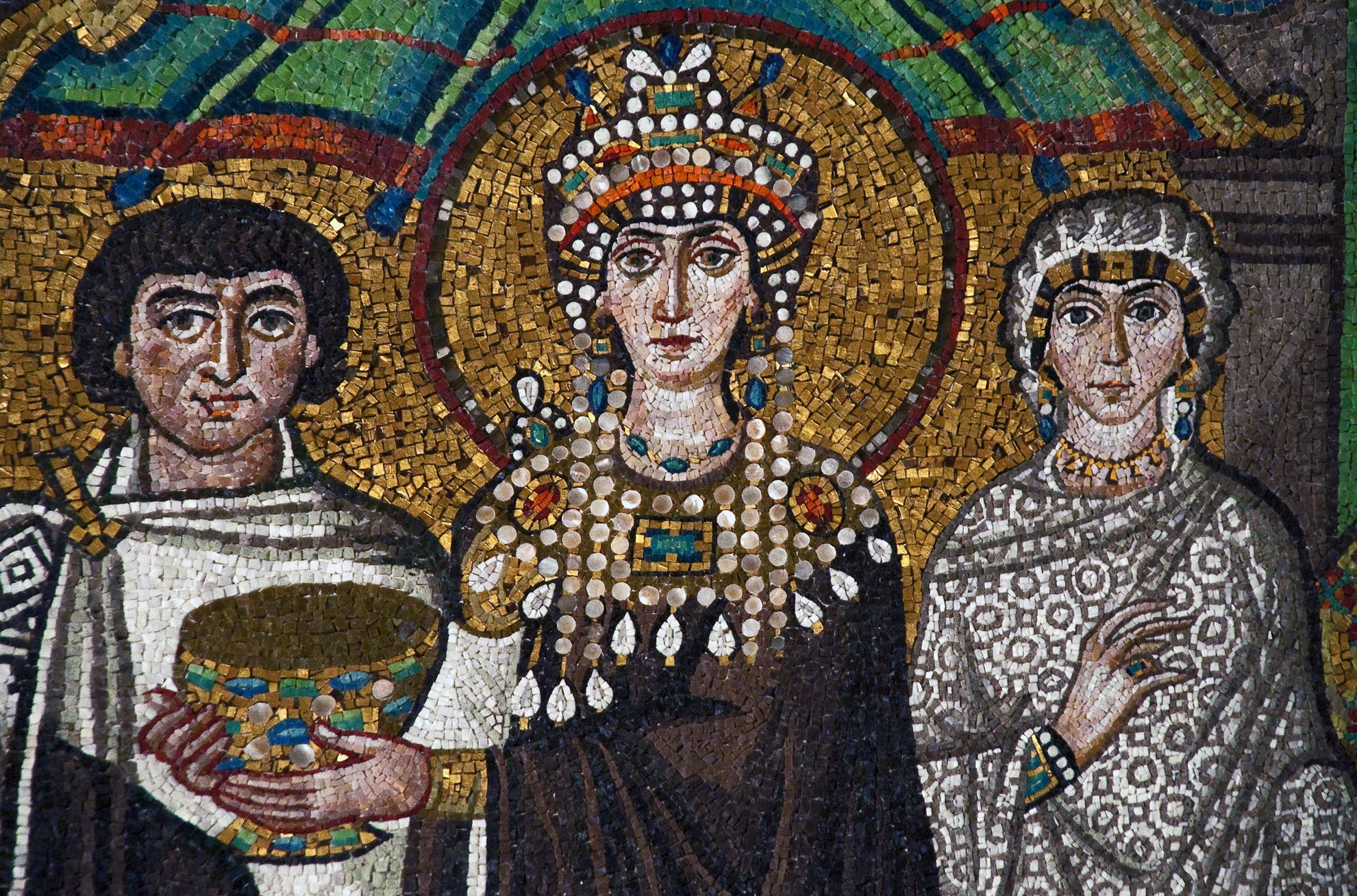 Mosaik der Theodora, © Touristinformation Ravenna