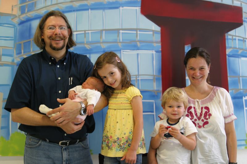 Familie mit 3 Kindern, © Walter Hoinka