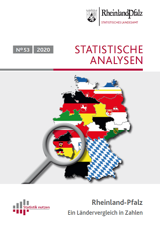 Abbildung: Titelseite der Analyse "Rheinland-Pfalz - Ein Ländervergleich in Zahlen"