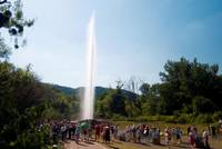 Geysirausbruch Geysir Andernach